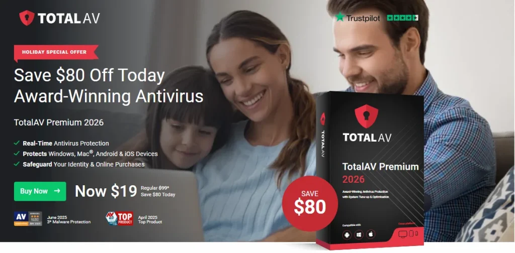 Grab TotalAV's Ultra Deal and Save Up to 80% on Antivirus Today!