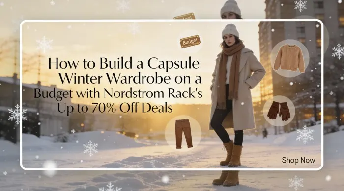 How to Build a Capsule Winter Wardrobe on a Budget with Nordstrom Rack’s Up to 70% Off Deals