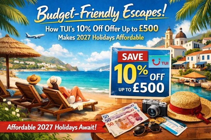 Budget-Friendly Escapes: How TUI’s 10% Off Offer Up to £500 Makes 2027 Holidays Affordable