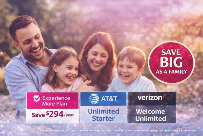 T-Mobile's Cost-Saving Strategies: How the Experience More Plan Beats Competitors for Families