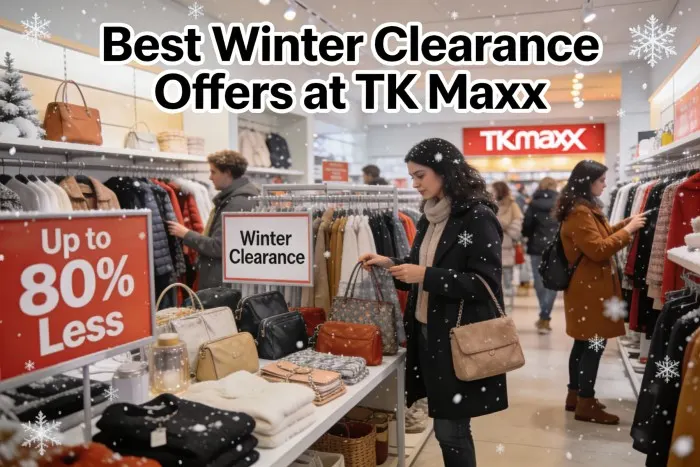 Best Winter Clearance Offers at TK Maxx: Score Big Savings on Fashion and More — Up to 80% Less