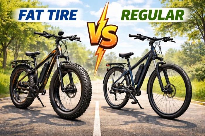 Fat Tire vs Regular Electric Bikes: Which One Should You Choose?