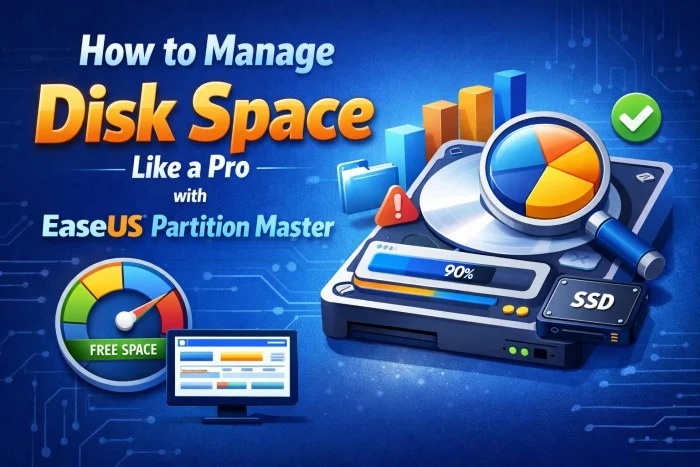 How to Manage Disk Space Like a Pro with EaseUS Partition Master