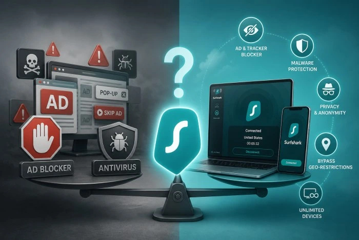 Can Surfshark Replace Traditional Ad Blockers and Antivirus Tools? A Deep Dive
