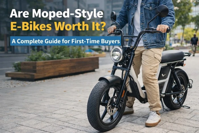 Are Moped-Style E-Bikes Worth It? A Complete Guide for First-Time Buyers