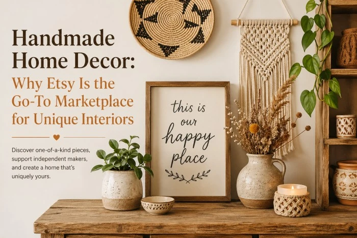 Handmade Home Decor Why Etsy Is the Go-To Marketplace for Unique Interiors