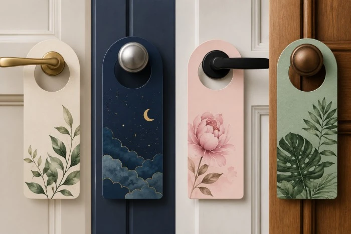 Personalized Door Hangers That Make Entryways Feel More Welcoming
