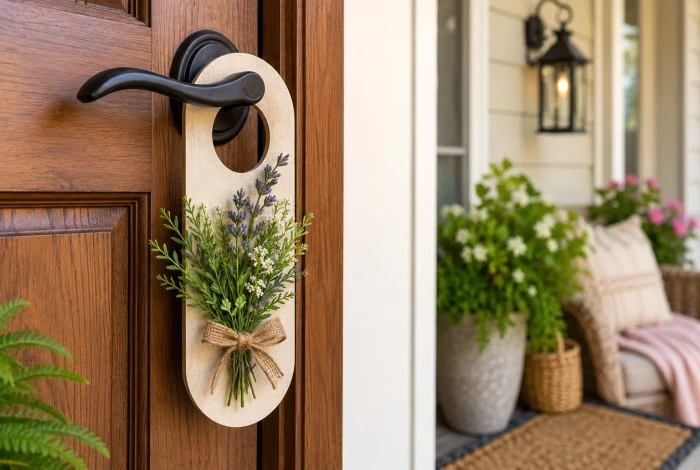 Personalized Door Hangers That Make Entryways Feel More Welcoming
