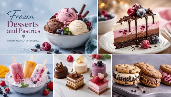 Best Frozen Desserts and Pastries to Keep in Your Freezer for Quick Sweet Treats