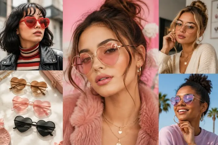 Why Heart-Shaped Glasses Are Trending in 2026 Fashion and Eyewear Styles