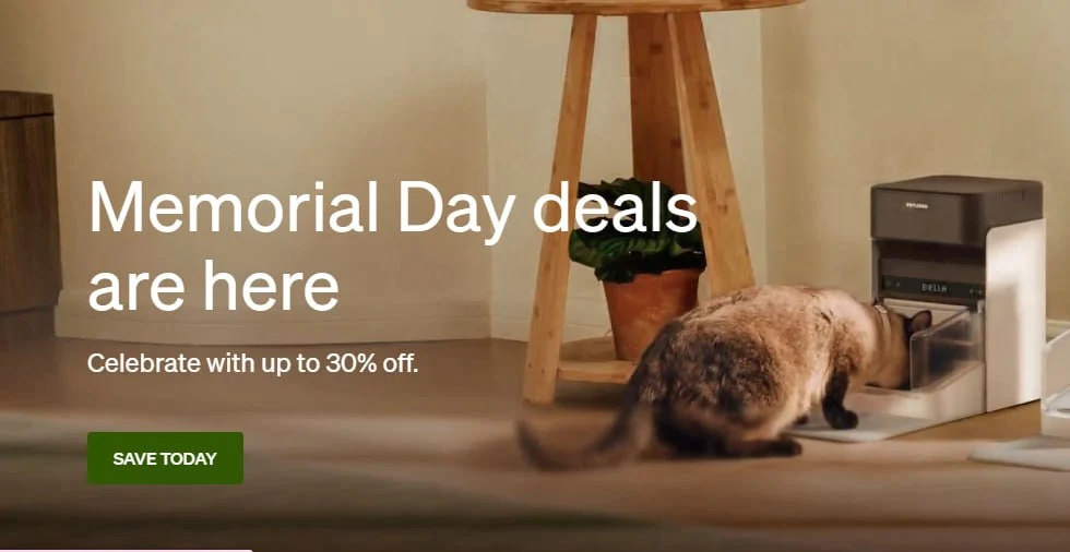 Memorial Day Weekend Pet Essentials: Keep Your Pets Happy with PETLIBRO Smart Feeders & Fountains