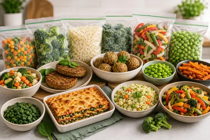 10 Must-Have Frozen Vegetarian Foods for Quick and Healthy Weeknight Dinners