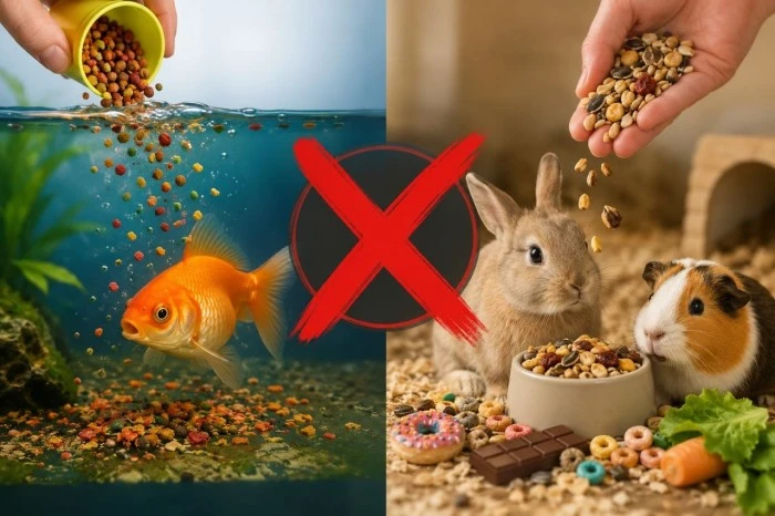 Top Feeding Mistakes Fish and Small Animal Owners Should Avoid