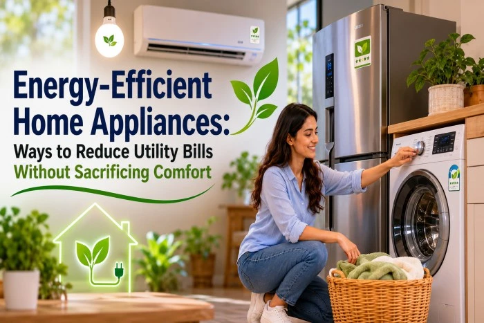 Energy-Efficient Home Appliances: Ways to Reduce Utility Bills Without Sacrificing Comfort