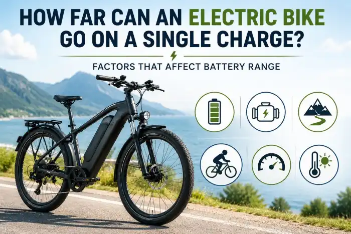 How Far Can an Electric Bike Go on a Single Charge? Factors That Affect Battery Range