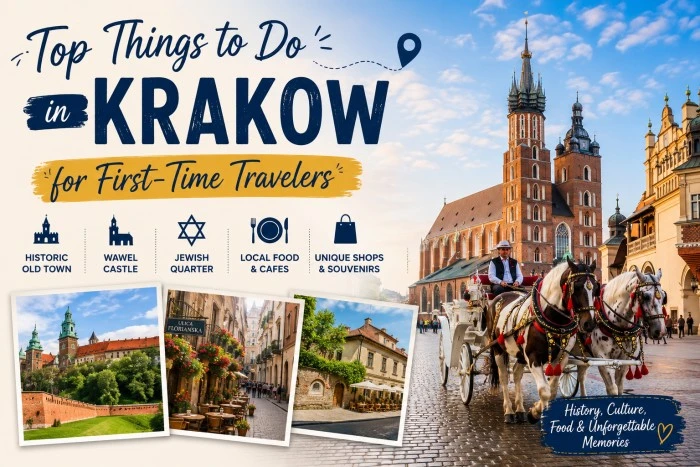 Top Things to Do in Krakow for First-Time Travelers