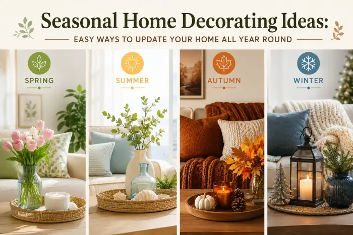 Seasonal Home Decorating Ideas: Easy Ways to Update Your Home All Year Round