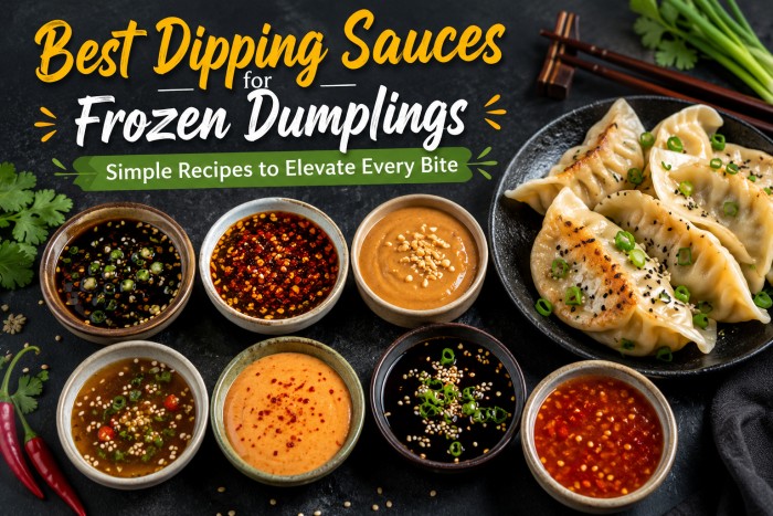 Best Dipping Sauces Frozen Dumplings