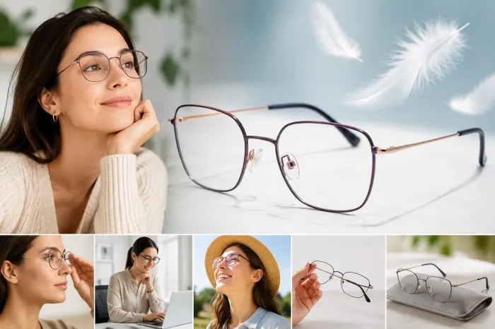Top Benefits of Ultra-Lightweight Featherlite Glasses for Everyday Wear