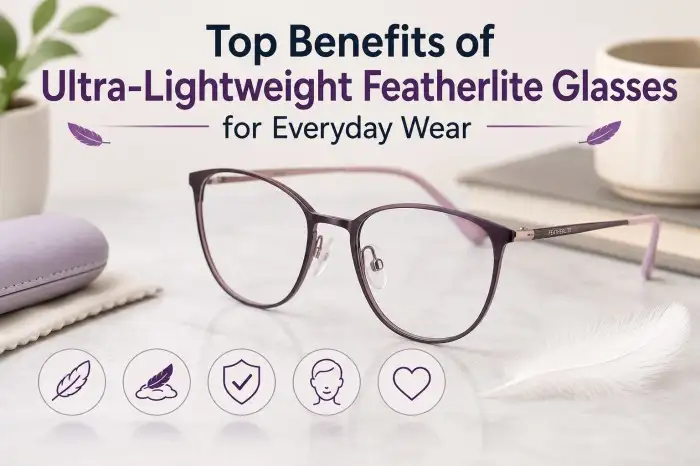 Top Benefits of Ultra-Lightweight Featherlite Glasses for Everyday Wear