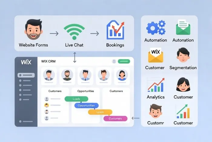 How Wix CRM Helps Small Businesses Manage Leads and Customers More Efficiently