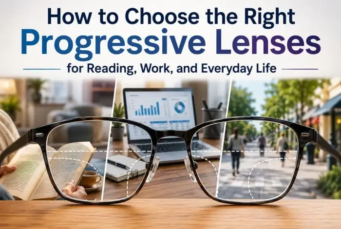 How to Choose the Right Progressive Lenses for Reading, Work, and Everyday Life
