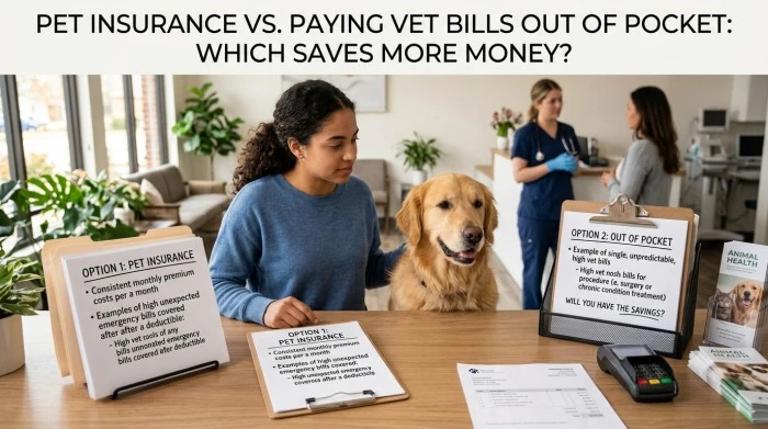 Pet Insurance vs. Paying Vet Bills Out of Pocket: Which Saves More Money?