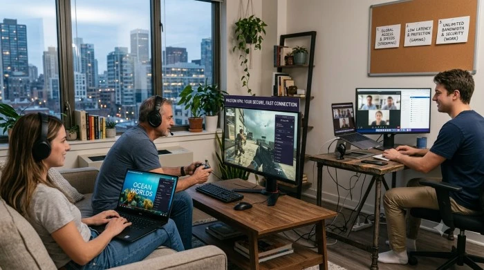 Top Reasons to Choose Proton VPN for Streaming, Gaming, and Remote Work