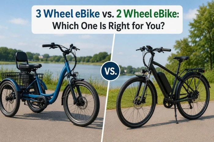 3 Wheel eBike vs. 2 Wheel eBike Which One Is Right for You