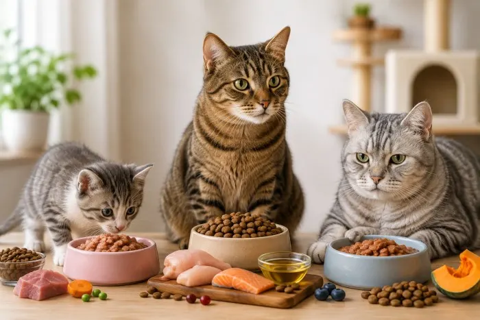 Best Cat Food for Your Cats Age and Lifestyle