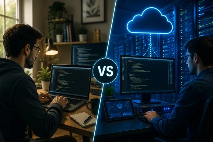 Claude Code VPS Hosting vs Local Development 1