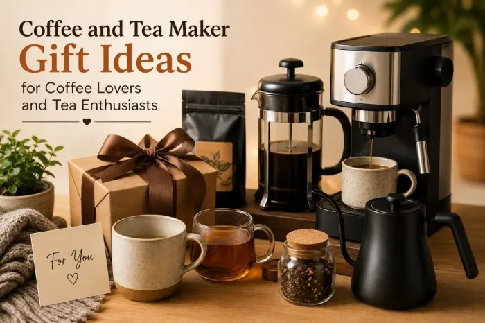 Coffee and Tea Maker Gift Ideas for Coffee Lovers and Tea Enthusiasts