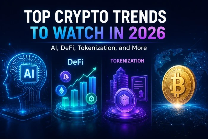 Top Crypto Trends to Watch in 2026: AI, DeFi, Tokenization, and More