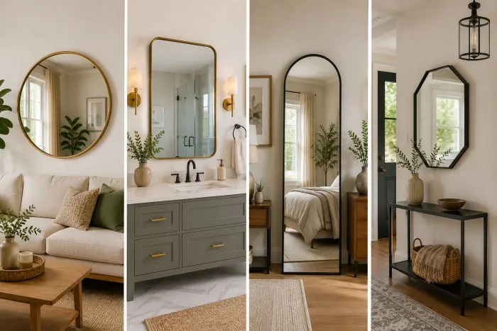 How to Choose the Perfect Mirror for Every Room in Your Home
