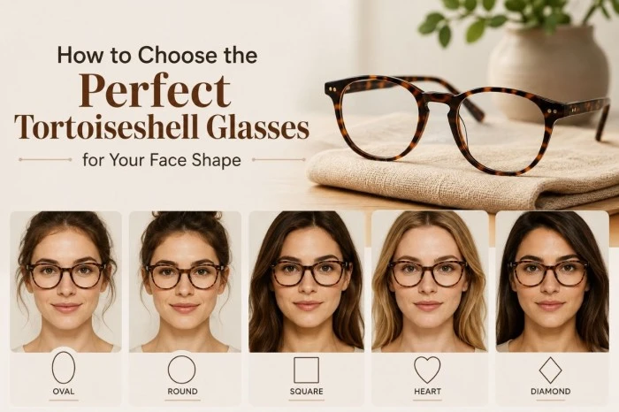 How to Choose the Perfect Tortoiseshell Glasses for Your Face Shape