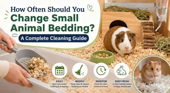 small animal bedding cleaning guide