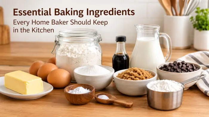 Essential Baking Ingredients Every Home Baker Should Keep in the Kitchen