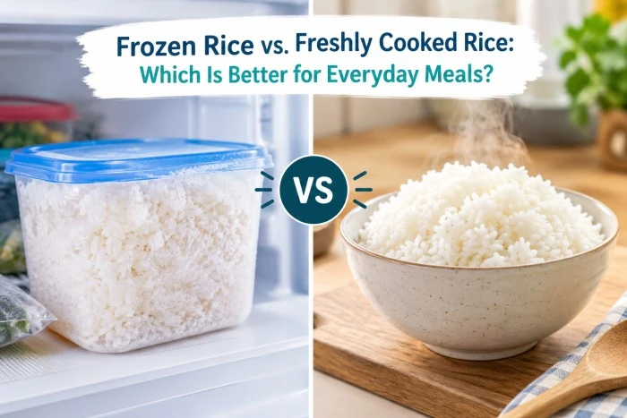 Frozen Rice vs. Freshly Cooked Rice: Which Is Better for Everyday Meals?