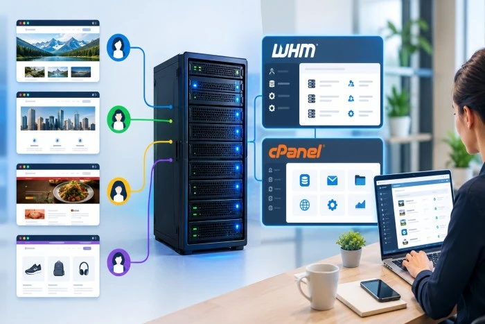 How Agencies Can Host Multiple Client Sites on One Dedicated Server with WHM and cPanel