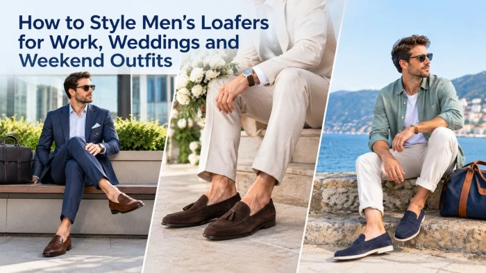 How to Style Men’s Loafers for Work, Weddings and Weekend Outfits